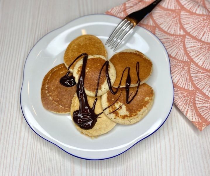 Pancake proteici allo yogurt greco