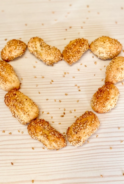 Reginelle: i biscotti siciliani con il sesamo