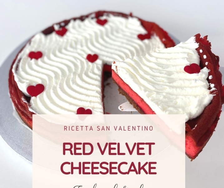 Ricetta red velvet cheesecake