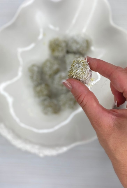 Ricetta tartufi al cocco fit