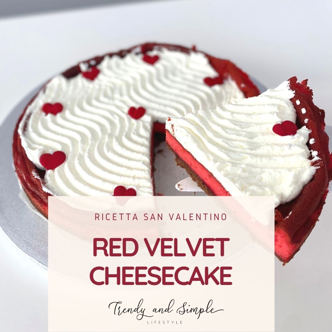 ricetta red velvet cheesecake